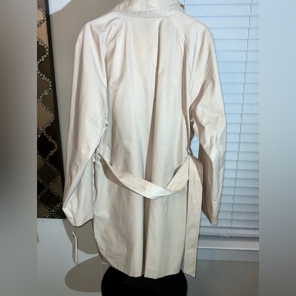 Calvin Klein Belted Rain Jacket in Sand - Size XL - NWT - Picture 13 of 14